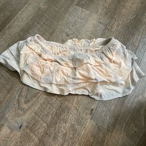 American eagle flowy crop top